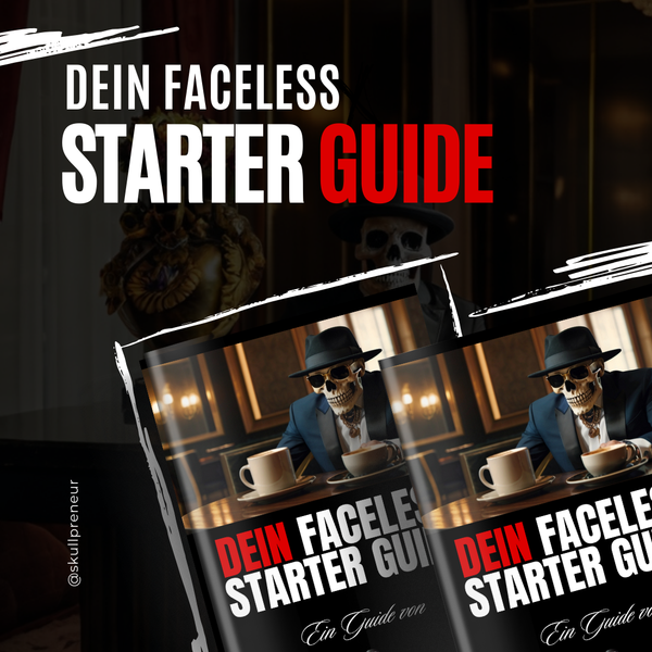 FACELESS MARKETING - DEIN FACELESS STARTER GUIDE | MRR & PLR
